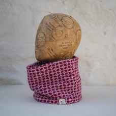 Double Sided Snood - RASPBERRY RETRO Double Sided Snood - RASPBERRY RETRO